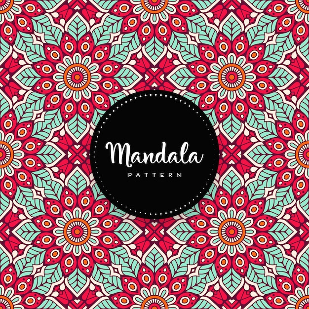 Dekoratives luxus-mandala-design