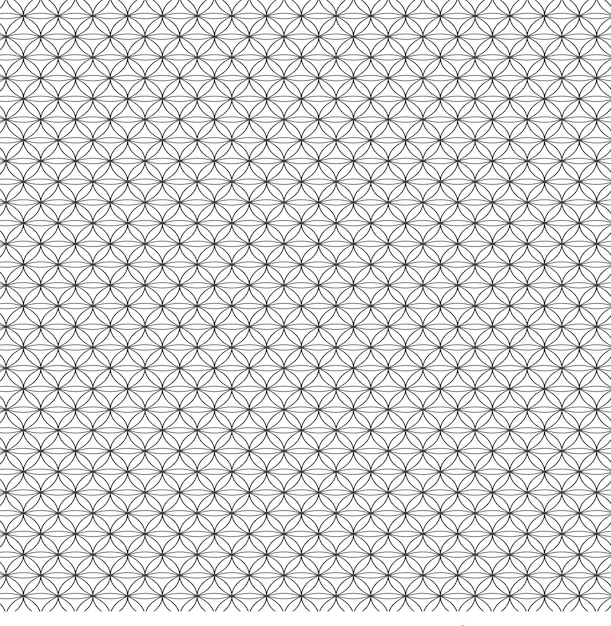 Dekoratives retro-geometrisches Design mit nahtlosen modernen Mustern und Texturen