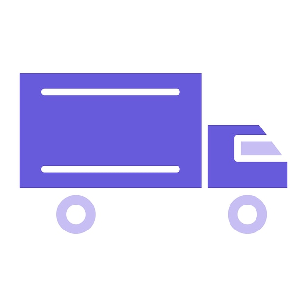 Vektor delivery truck vector illustration