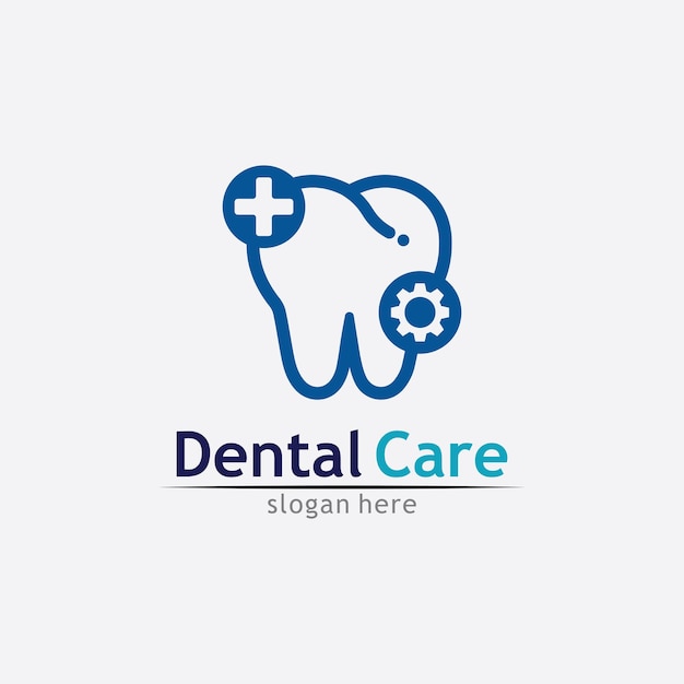 Dental-logo-vorlage-vektor-illustration