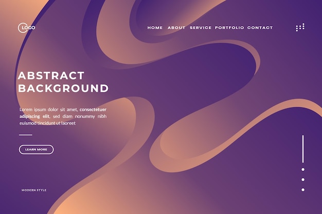 Der abstrakte Hintergrund „Dynamic Wave Colorful“ wird für das UI-UX-Design verwendet, insbesondere für Websites-Apps