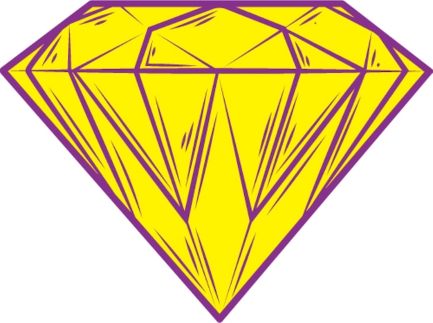 Vektor der diamant