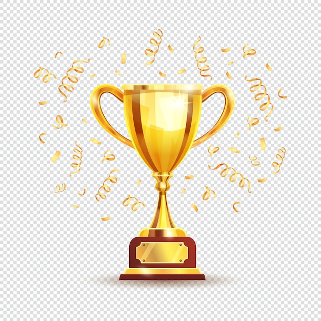 Der Goldene Gewinner-Pokal