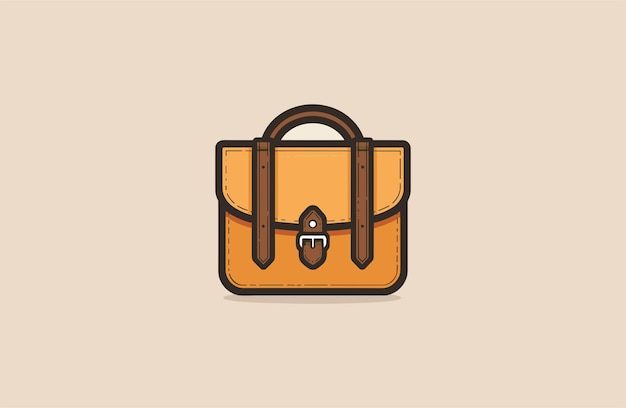 Der Logo-Stil von Cute Bag Mascot