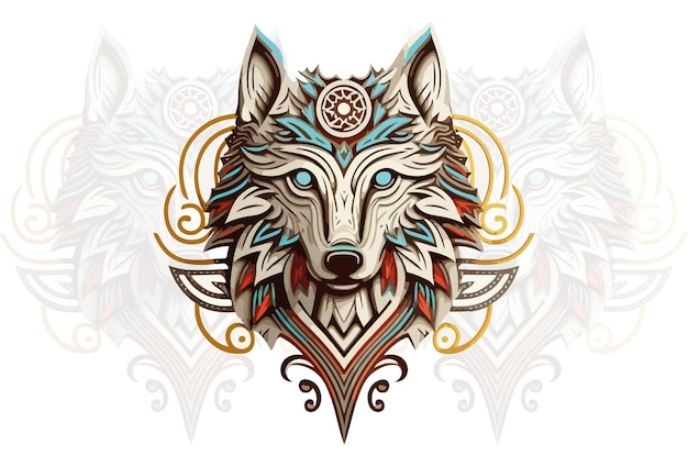 Der Wolf ist ein Symbol des Tierkreises.
