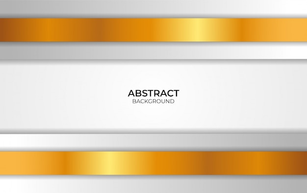 Design abstract weiß und gold