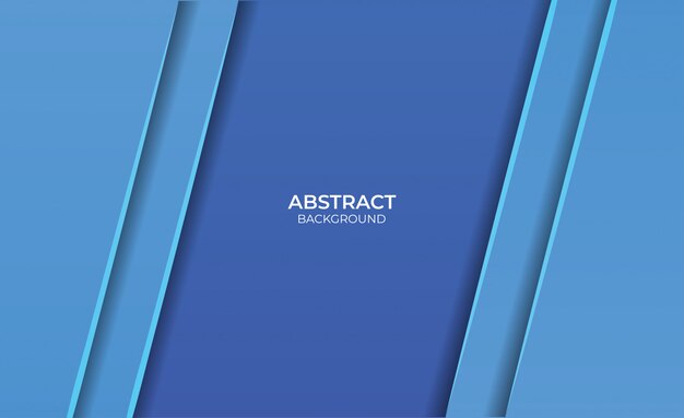 Design blau mit linie abstrakt