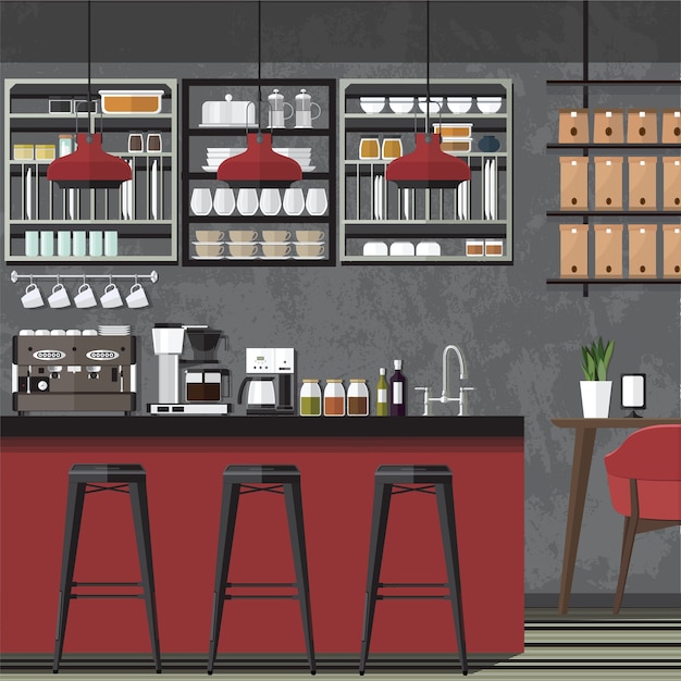 Design Coffe Shop & Café