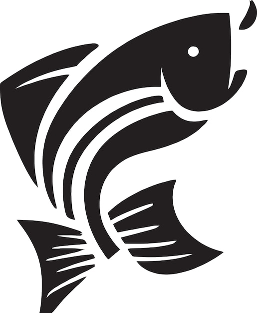 Vektor design des fish carp-logos