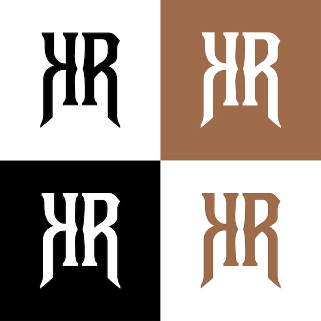 Design des H-R-Logo-Symbols