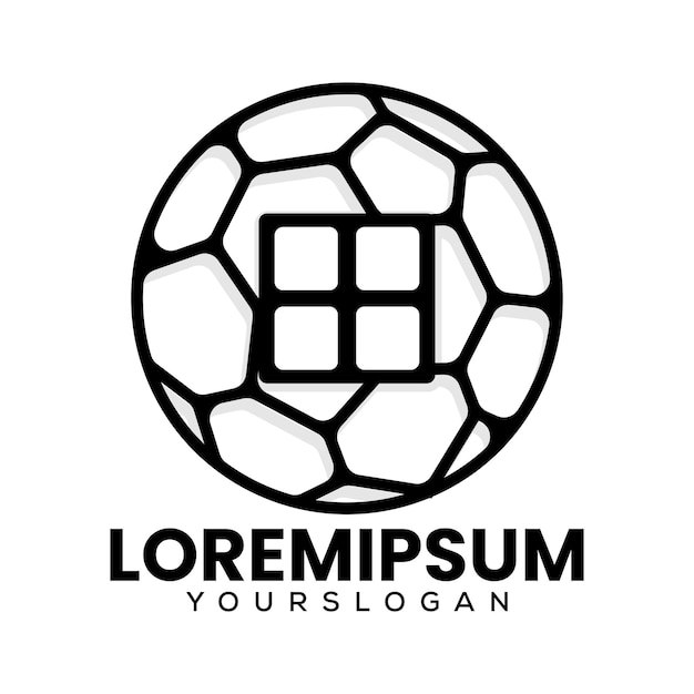 Design des heimball-symbol-logos