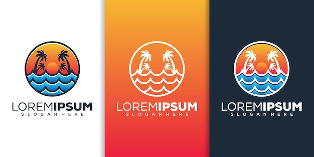 Design des strandlogos