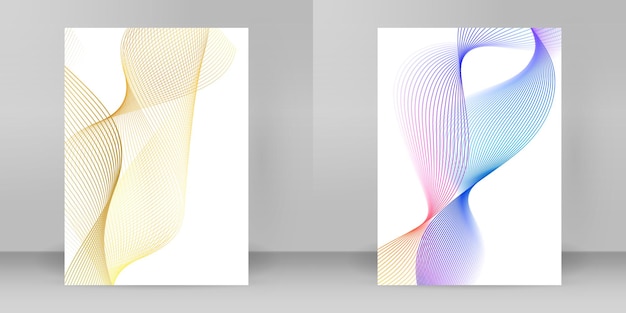 Design-Element Rotation Schnittpunkt Overlay dünne Linien bildet Rahmen für Hintergrundpräsentation Vektor-Illustration EPS 10 für neue Produkt-Newsletter Technologie-Grafik-Bericht Unternehmen Industrie