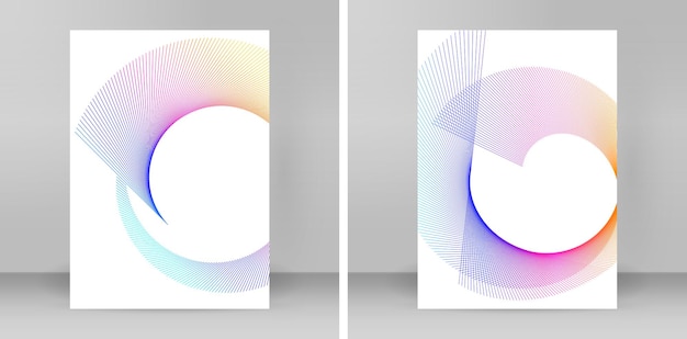 Design-Elemente Eleganter Rahmenrand des Ringkreises Abstraktes kreisförmiges Logo-Element auf weißem Hintergrund isoliert