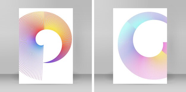 Design-Elemente Eleganter Rahmenrand des Ringkreises Abstraktes kreisförmiges Logo-Element auf weißem Hintergrund isoliert