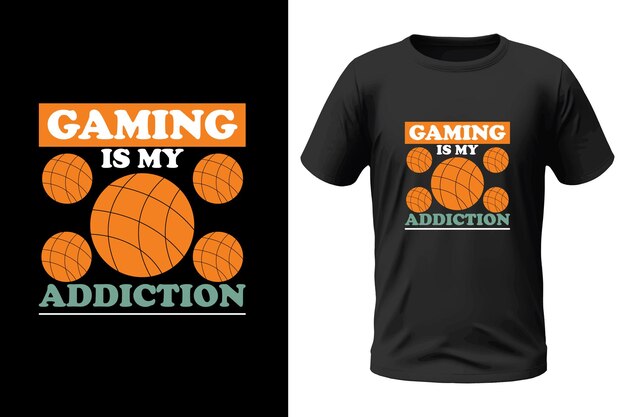 Design für Spiele-T-Shirts