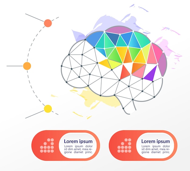 Vektor design-innovationsprozess-infografik-diagramm-design-element-set