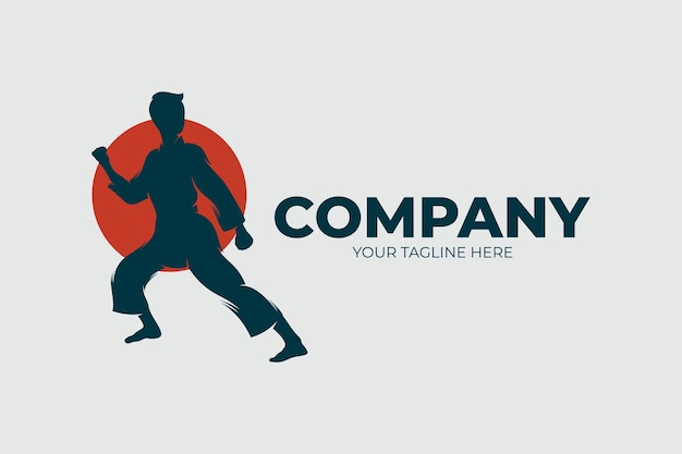 Design-Inspiration für Karate-Logo-Vorlagen
