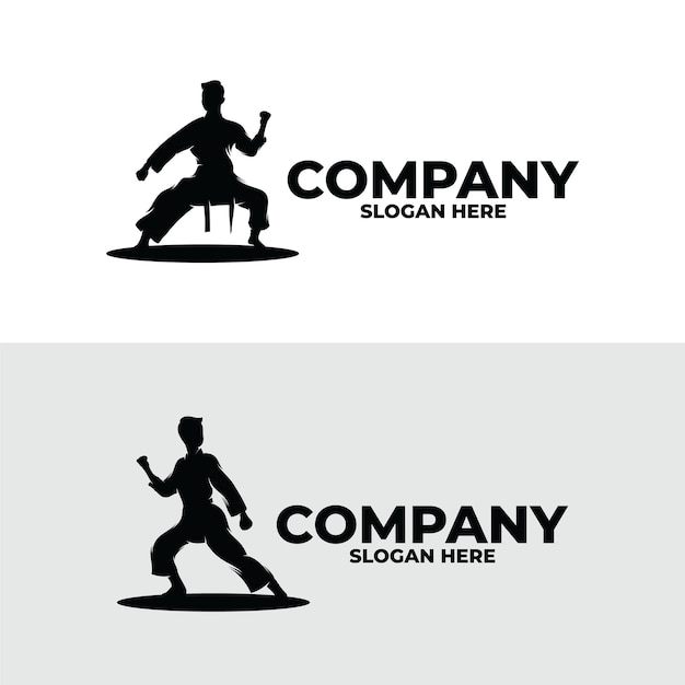 Design-inspiration für karate-logo-vorlagen