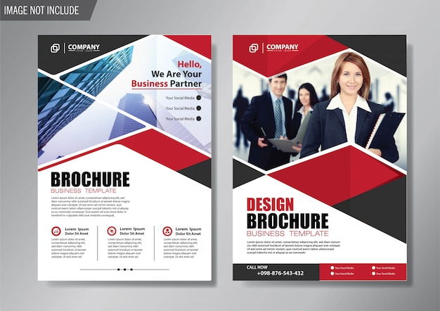 Design-plan cover flyer und broschüre business-vorlage für hintergrund jahresbericht