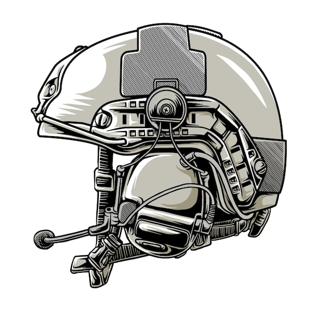 Design taktischer helm militär