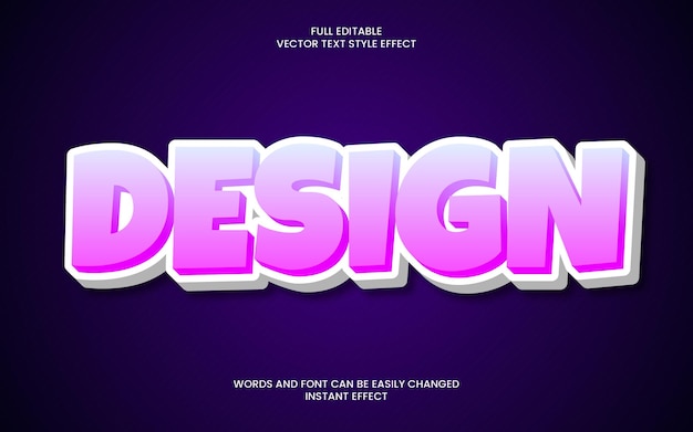 Design-Text-Effekt
