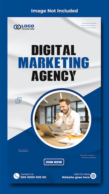 Design von Vorlagen für digitale Marketinggeschichten