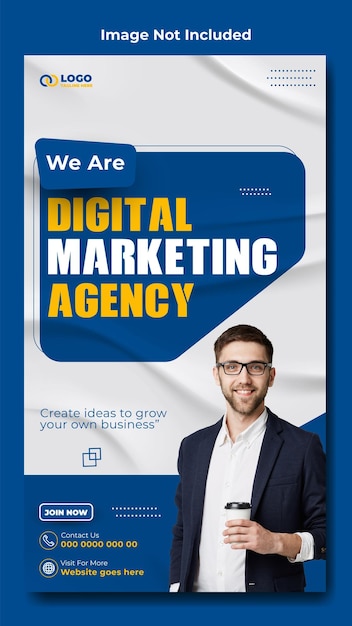 Design von Vorlagen für digitale Marketinggeschichten