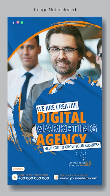 Design von Vorlagen für digitale Marketinggeschichten