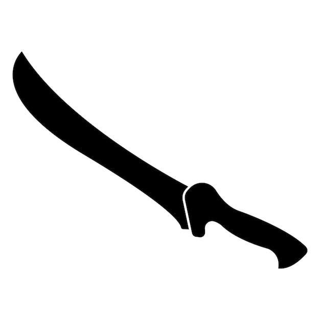 Vektor design-vorlage für machete-symbol-symbol-illustration