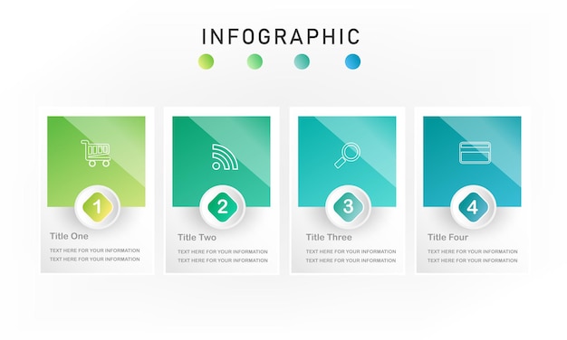 Designvorlage für business-infografiken