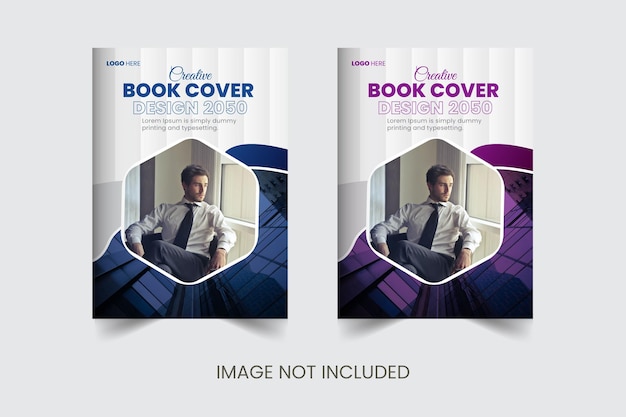 Designvorlage für das Buchcover eines Unternehmens