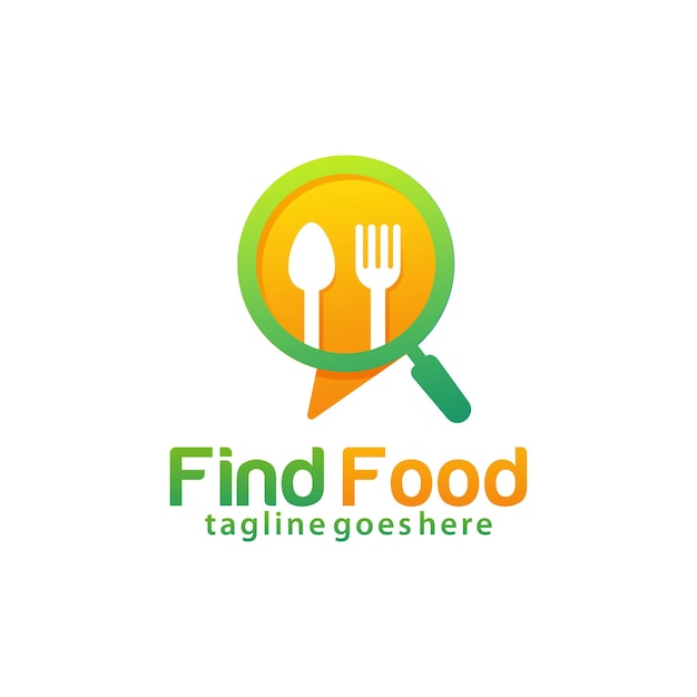 Designvorlage für das food finder-logo