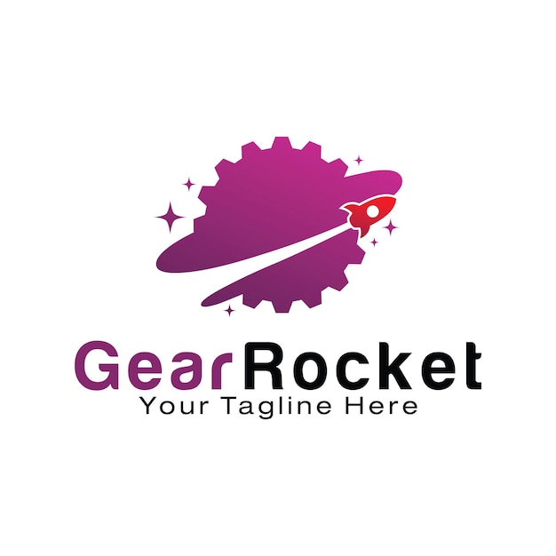 Designvorlage für das gear rocket-logo