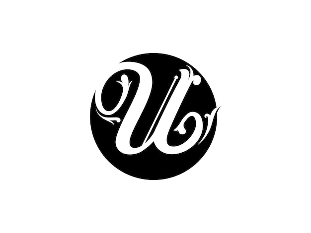 Vektor designvorlage für das logo des buchstaben u, elemente des u-logos