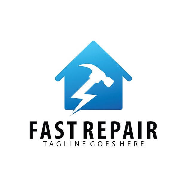 Designvorlage für das Logo von Fast Repair