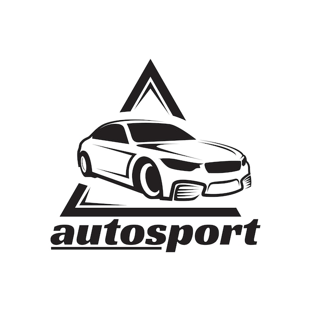 Designvorlage für das sportwagen-logo