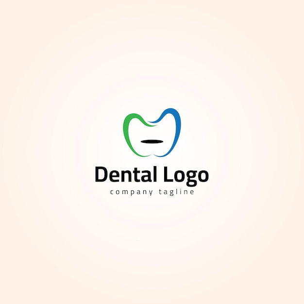 Vektor designvorlage für dentallogos