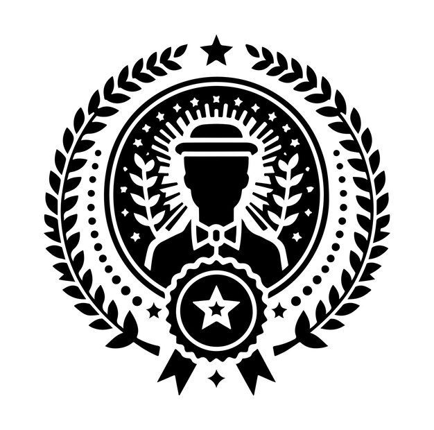 Designvorlage für medaillensymbole