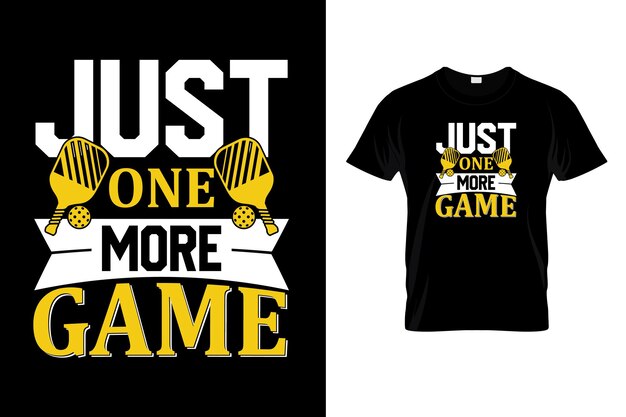 Designvorlage für Pickleball-T-Shirts