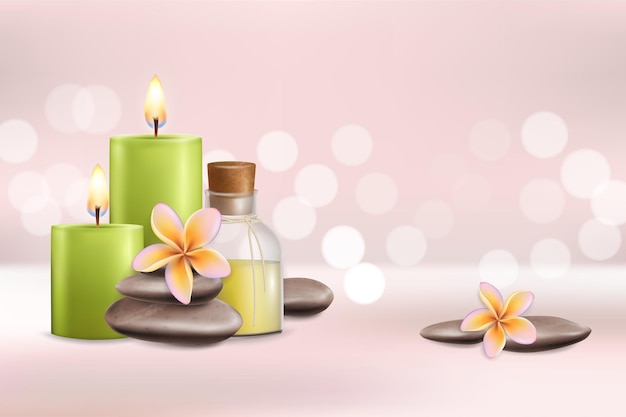 Designvorlage für Spa-Salon-Dienstleistungen, Vektorposter