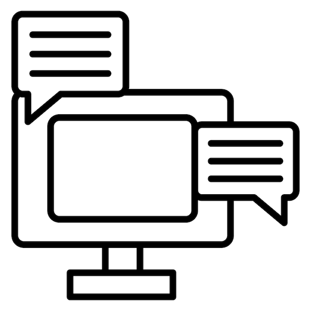Desktop-Nachrichten-Symbol