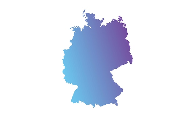 Deutscher Hintergrund mit Farbverlauf