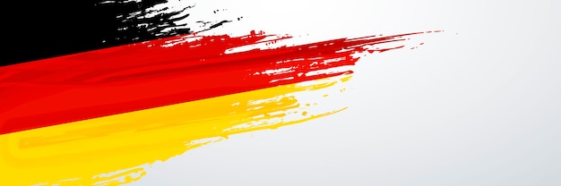 Vektor deutschland banner flagge