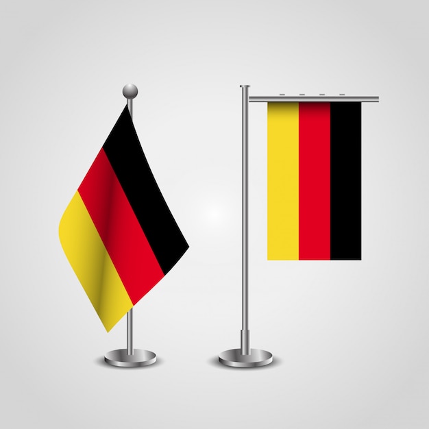 Deutschland flagge design vektor