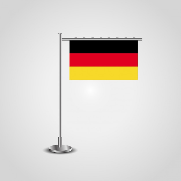 Deutschland flagge design vektor