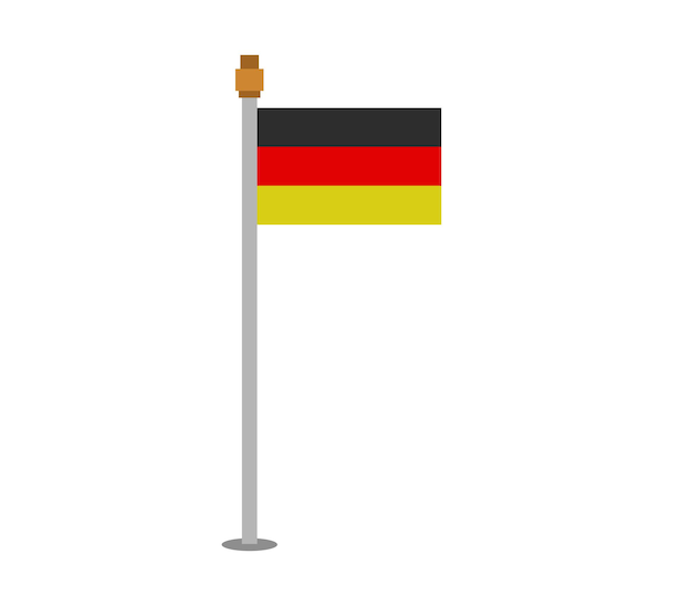 Deutschland flagge