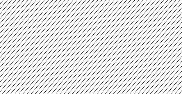 Diagonale Linien auf weißem Hintergrund Reihen von schrägen schwarzen Linien Streifengitter
