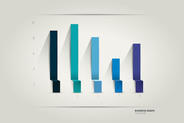 Vektor diagramm diagramm infografik vektor