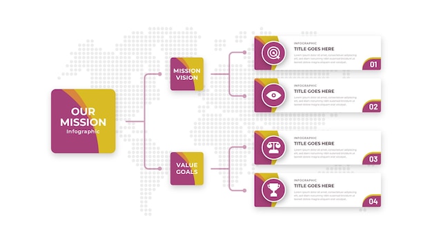 Diagramm-Infografik-Vorlagendesign